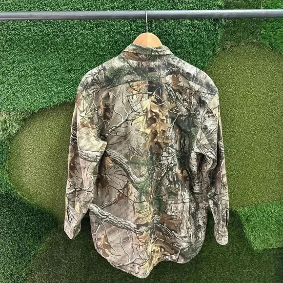 Vintage RedHead  Camouflage Button-up Large - Picture 2 of 4